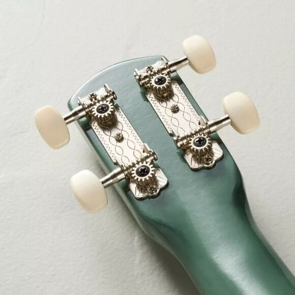 Toy Ukulele - Green Wooden Instrument for Kids - Hearth & Hand Magnolia 2025 - Picture 3 of 5